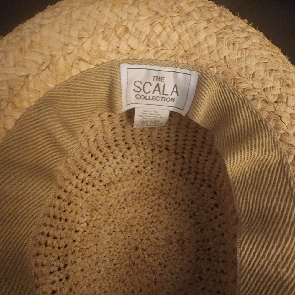 Scala Natural Woven Hat